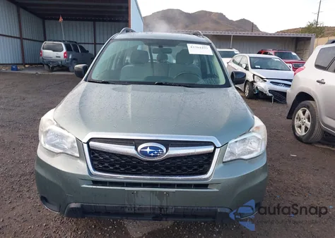 2015 Subaru Forester 2.5I from USA, damaged, VIN JF2SJABC1FH547020